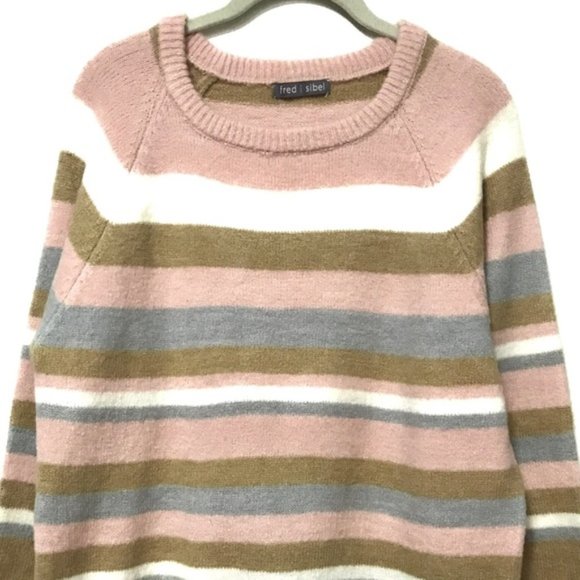 Super-soft Striped Tunic Sweater - NWOT - Picture 2 of 4